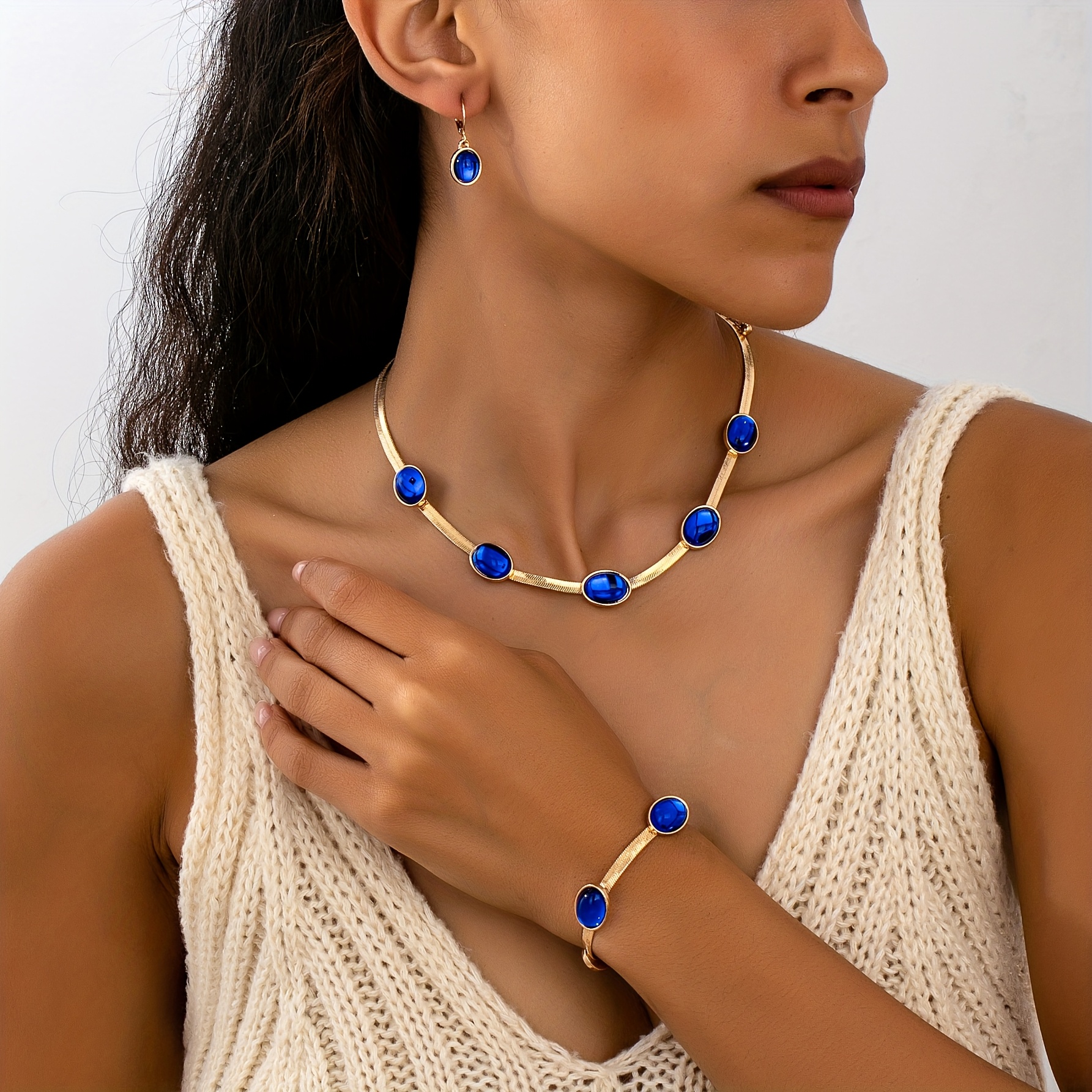 Vintage Bohemian Style Jewelry Set